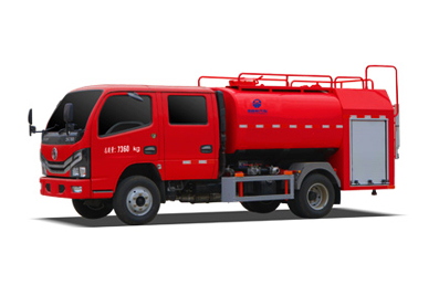 東風小多利卡雙排消防灑水車 