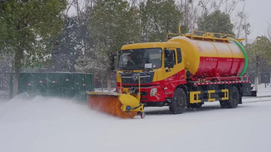 【除雪神器】凱力風(fēng)環(huán)境清洗系列之福田四驅(qū)皮卡除雪車
