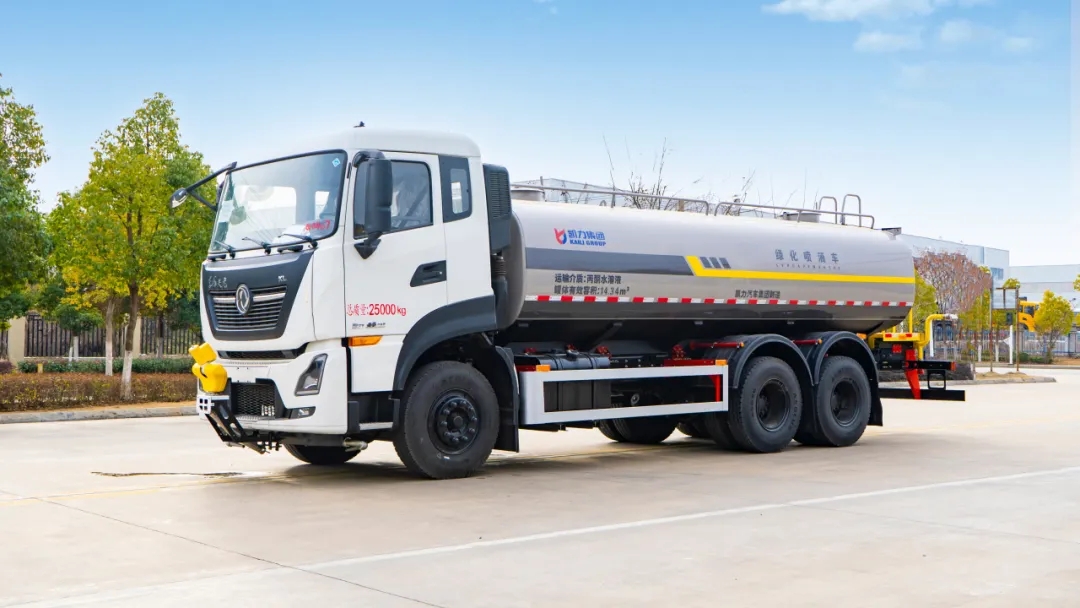 【熱銷推介】凱力風(fēng)-東風(fēng)天龍后雙橋升級版18.5方灑水車